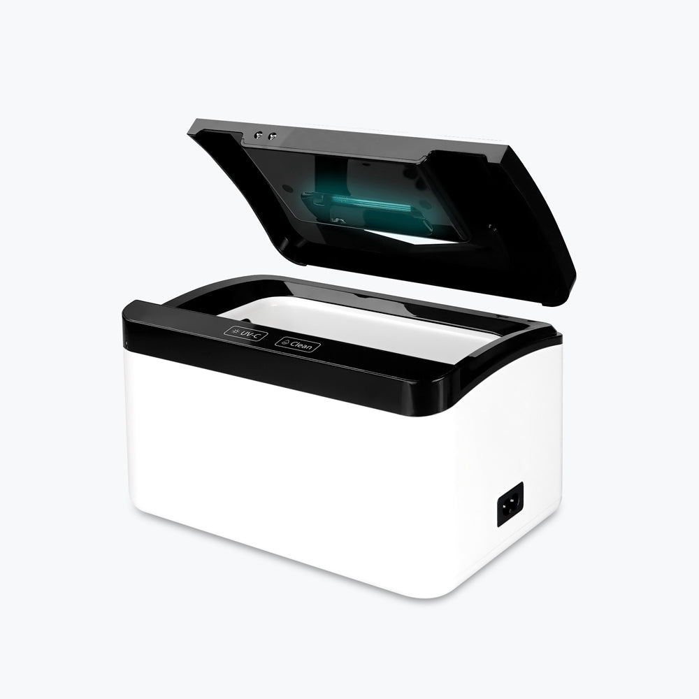UVC sanitizer & Ultrasonic Cleaner for makeup brush clean