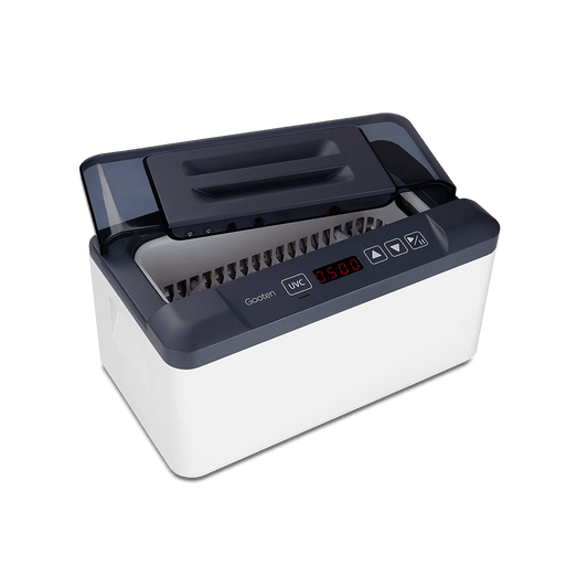 Commercial grade ultrasonic cleaner for the professional user.