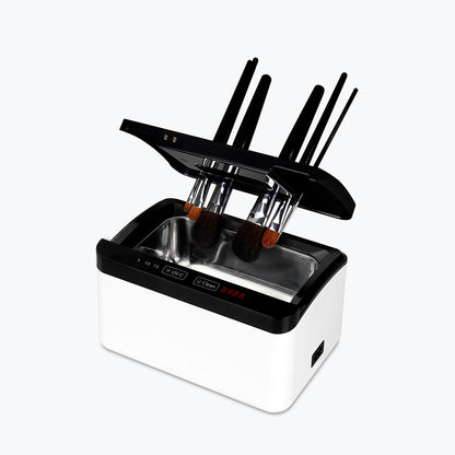 UVC sanitizer & Ultrasonic Cleaner for makeup brush clean