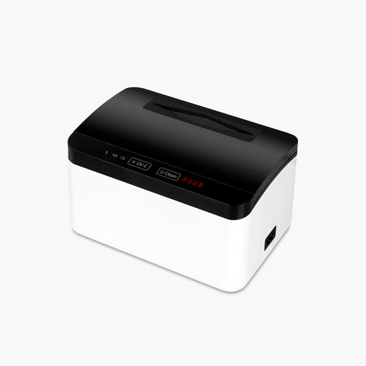 UVC sanitizer & Ultrasonic Cleaner for makeup brush clean