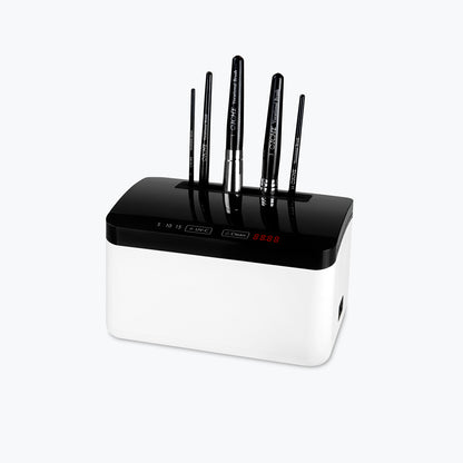 UVC sanitizer & Ultrasonic Cleaner for makeup brush clean