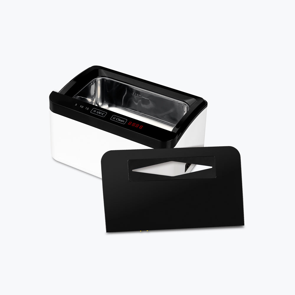 UVC sanitizer & Ultrasonic Cleaner for makeup brush clean